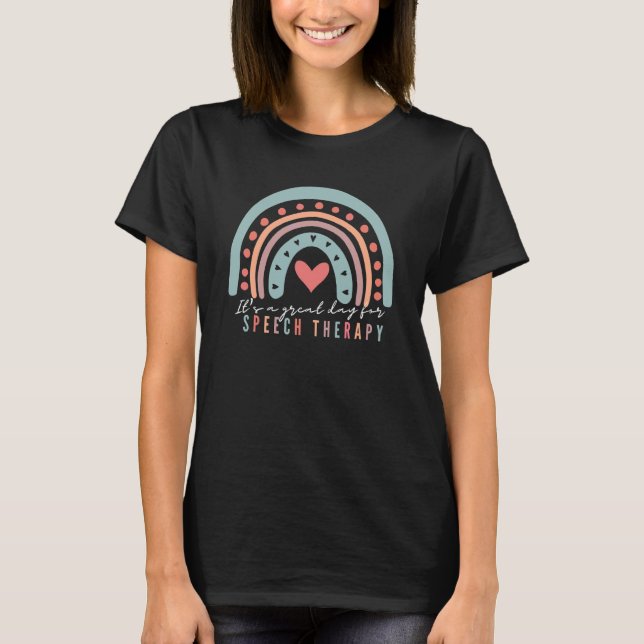 Talterapi Logoped SLP Cre T Shirt (Framsida)