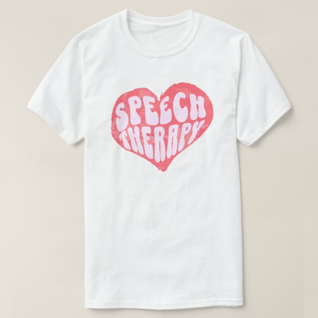 Talterapi Logoped T Shirt (Design framsida)