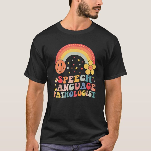Talterapi Logoped Terapi T Shirt (Framsida)
