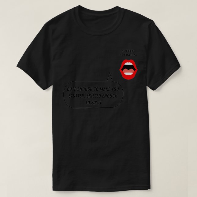 Talterapi T Shirt (Design framsida)