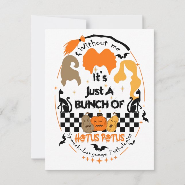 Talterapishirt, Talterapi Julkort (Framsida)