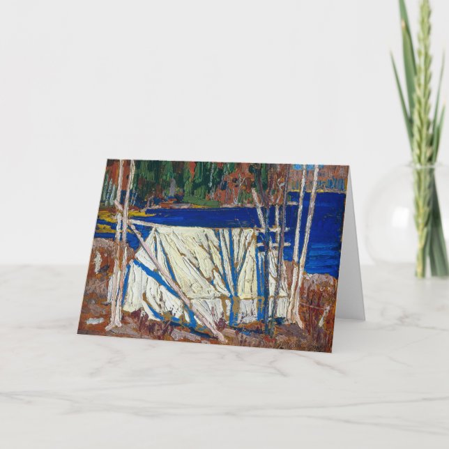 Tältet | Tom Thomson | Kort (Framsida)