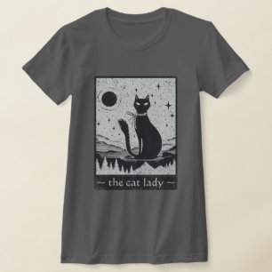 Tältkort för Cute Anpassningsbar Fortune Teller Fu T Shirt