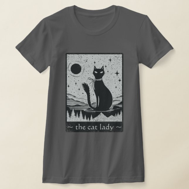 Tältkort för Cute Anpassningsbar Fortune Teller Fu T Shirt (Laydown)