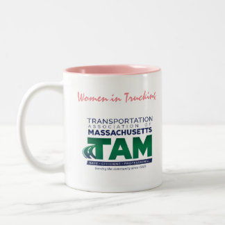 TAM Kvinnor inom lastbilstransport Tvåtons COFFEKO Två-Tonad Mugg