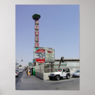 Tam nolla-Shanter motell Las Vegas Poster