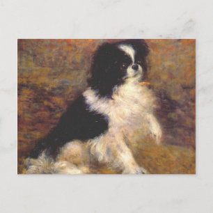 Tama den japanska Hund av Renoir Vykort