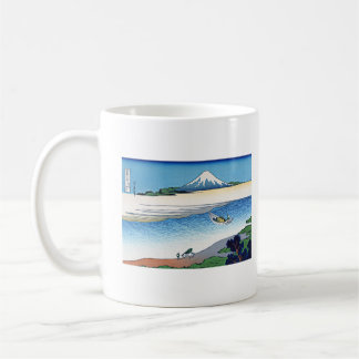 Tama-floden i provinsen Musashi Kaffemugg