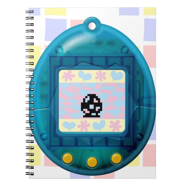 Tamagotchi noterar boken anteckningsbok (Framsidan)