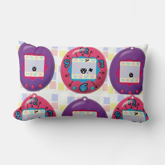Tamagotchi Pillow Lumbarkudde (Framsida)