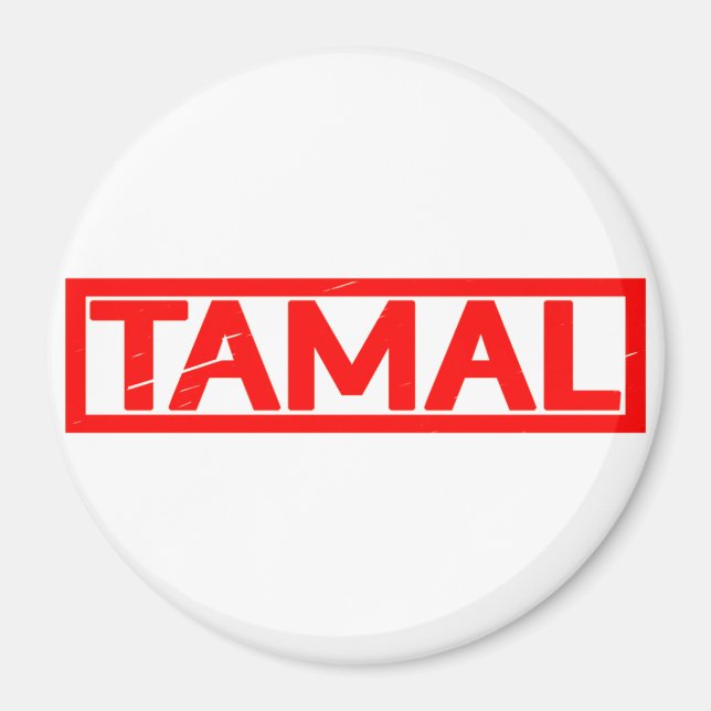 Tamal Frimärke Magnet (Framsidan)