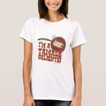 Tamale Caliente Funny Food Tecknad Slogan