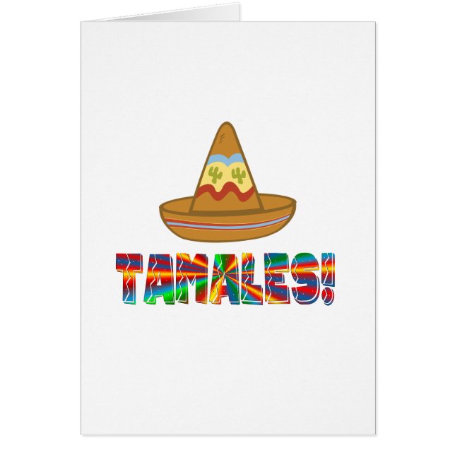 Tamale Kärlek Hälsningskort (Framsidan)