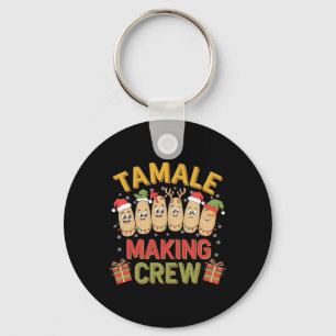 Tamale Skapar Crew Funny Mexikansk julpajamas Nyckelring