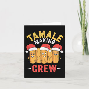 Tamale Skapar Crew-Roligten Party Kort