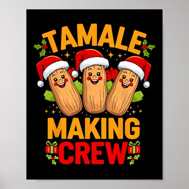 Tamale Skapar Crew Season Den mexikanska julen Poster (Framsidan)