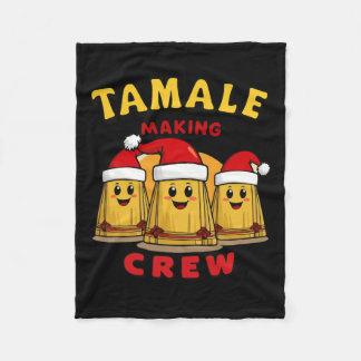 Tamale Skapar Crew Tamale Season Funny Mexican Chr Fleecefilt