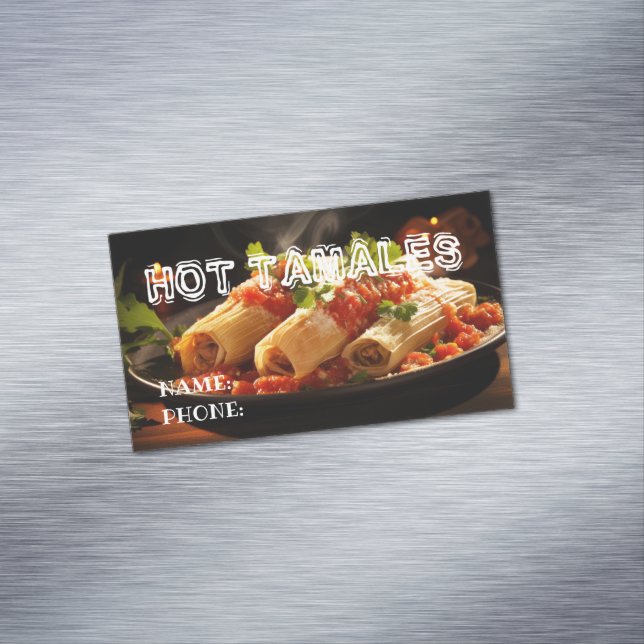 Tamales Magnetiska Visitkort (In Situ)