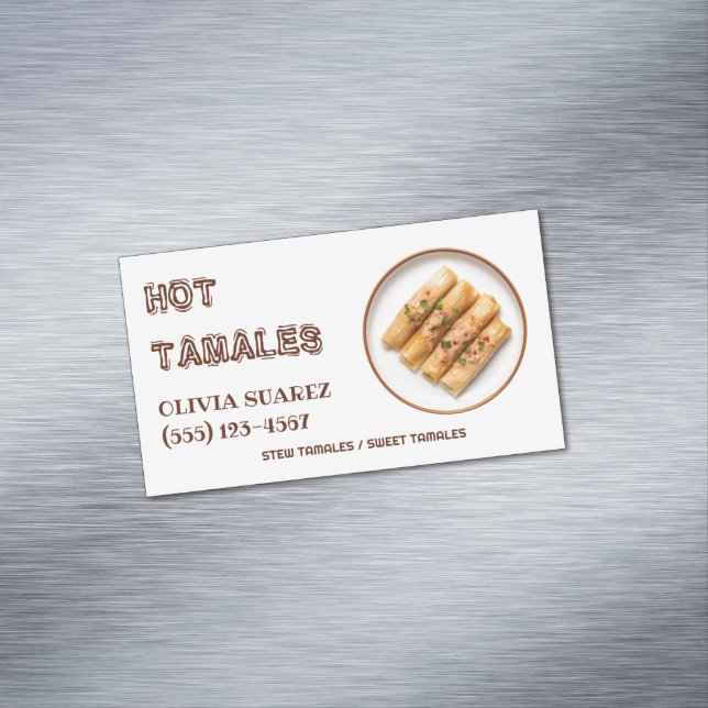 Tamales Magnetiska Visitkort (In Situ)