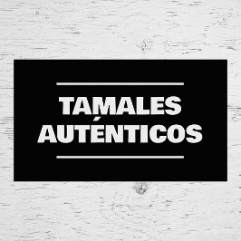 Tamales Visitkort