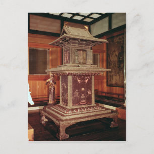 Tamamushi shrine från Horyu Ji Temple Vykort