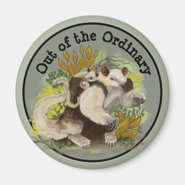 Tamandua Anteater Magnet (Framsidan)