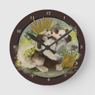 Tamandua Anteater Rund Klocka