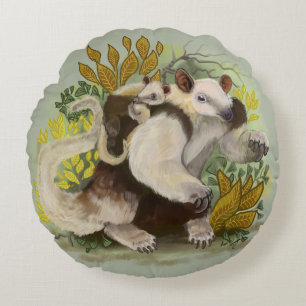 Tamandua Anteater Rund Kudde