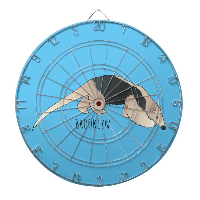 Tamandua-tecknad Darttavla (Framsidan)