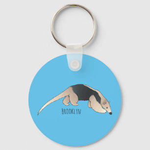 Tamandua-tecknad Nyckelring