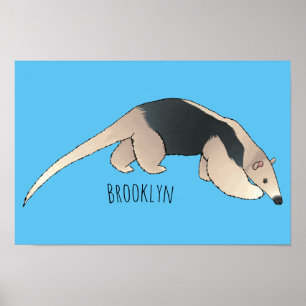 Tamandua-tecknad Poster