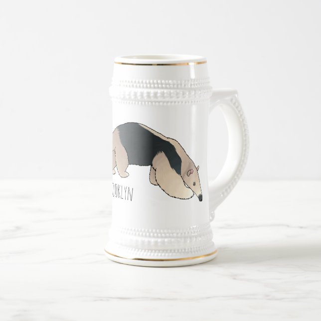 Tamandua-tecknad Sejdel (Framsida höger)