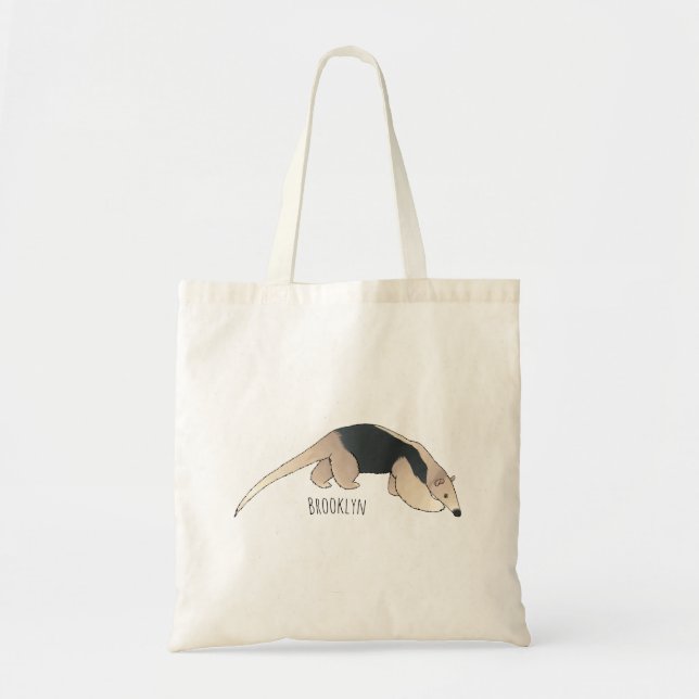 Tamandua-tecknad Tygkasse (Framsidan)