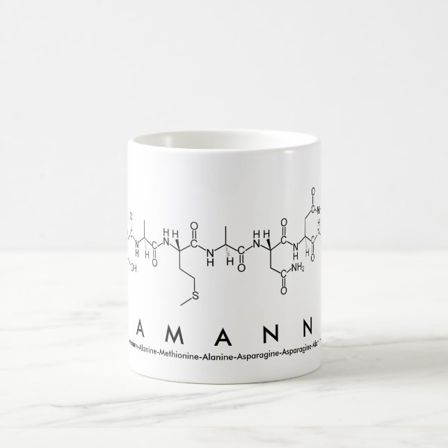 Tamanna peptide namn mugg (Center)
