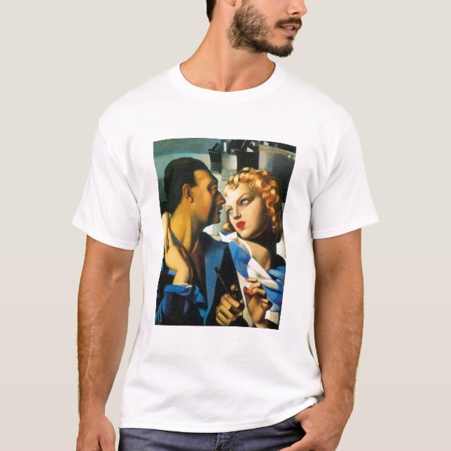 Tamara de Lempicka - Idylle T Shirt (Framsida)