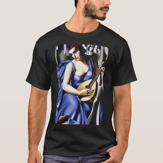 Tamara De Lempicka - Musician Classic T-Shirt (Framsida)