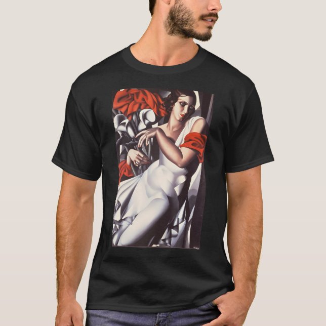 Tamara De Lempicka T Shirt (Framsida)