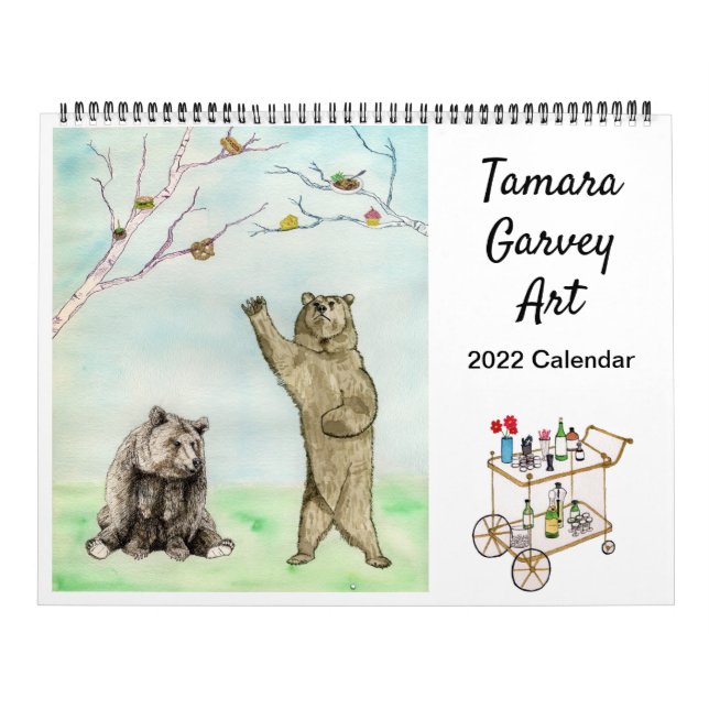 Tamara Garvey Art - Kalender 2022 (Omslag)