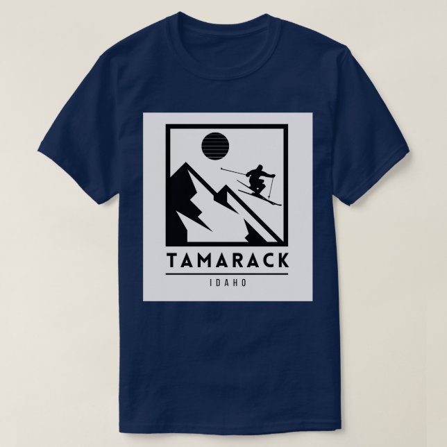 Tamarack Idaho United Stater Ski TShirt 1 T Shirt (Design framsida)