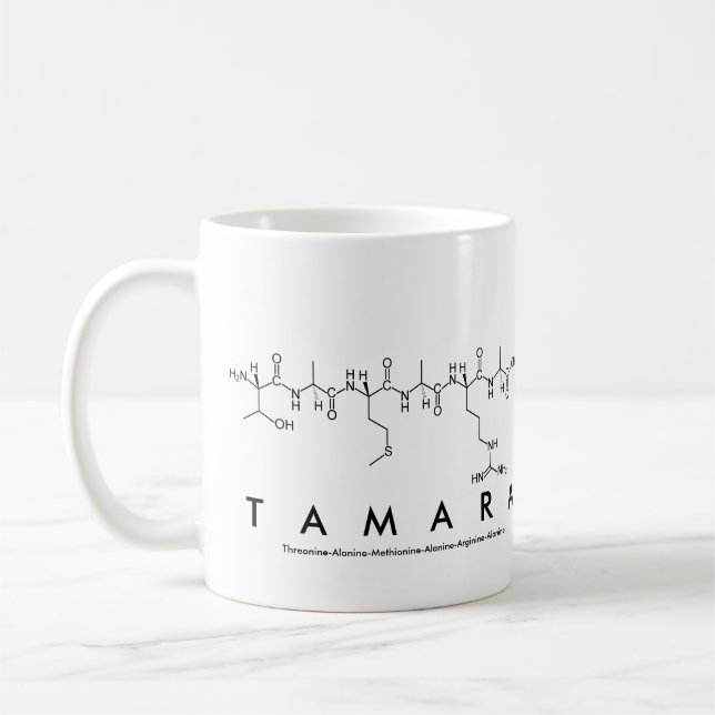 Tamareptid namn mugg (Vänster)