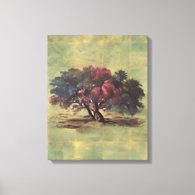 Tamarind träd canvastryck (Framsida)