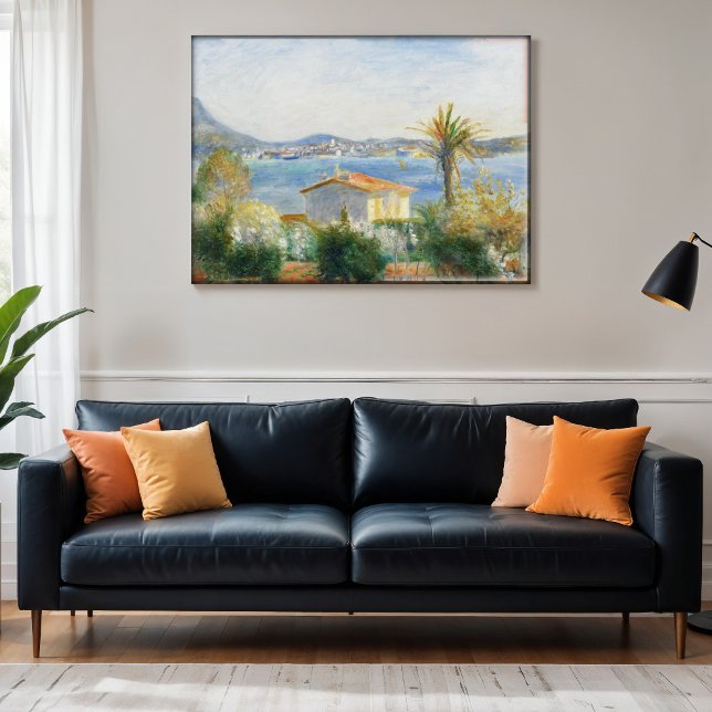 Tamaris, Frankrike av Auguste Renoir Poster (Skapare uppladdad)