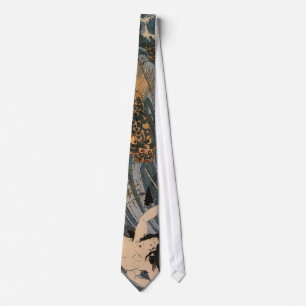Tamatori som förföljas av en drakeTie Slips