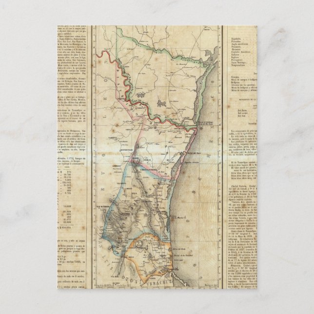 Tamaulipas, Mexiko Vykort (Framsida)