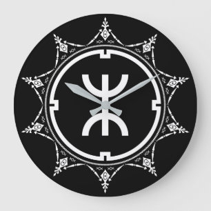 Tamazgha - Amazigh symbol Stor Klocka