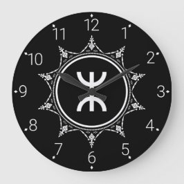 Tamazgha - Amazigh Symbol Stor Klocka