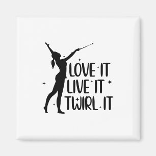 Tambour Dance Juggling Pub Dance Gifts Magnet
