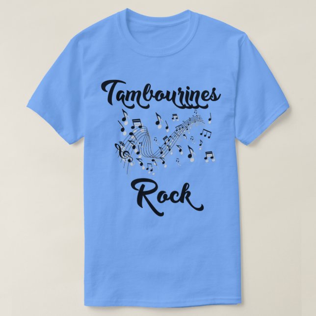 Tambourine Gifts  T Shirt (Design framsida)