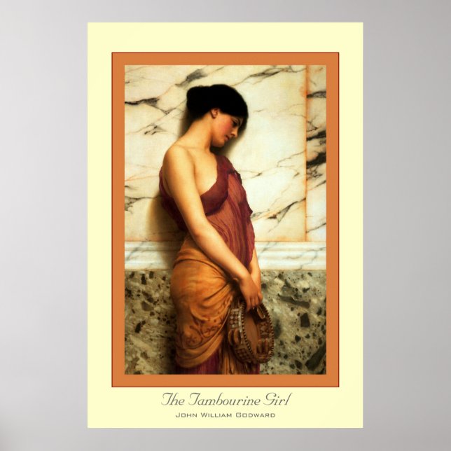 Tambourine Girl Poster (Framsidan)