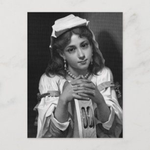 Tambourine Girl Vykort